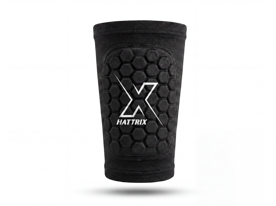 Hattrix Stay Locked Mini Compression Shin Pads (7+)