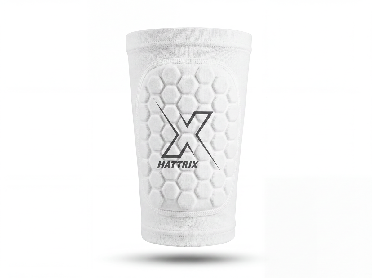 Hattrix Stay Locked Mini Compression Shin Pads (7+)