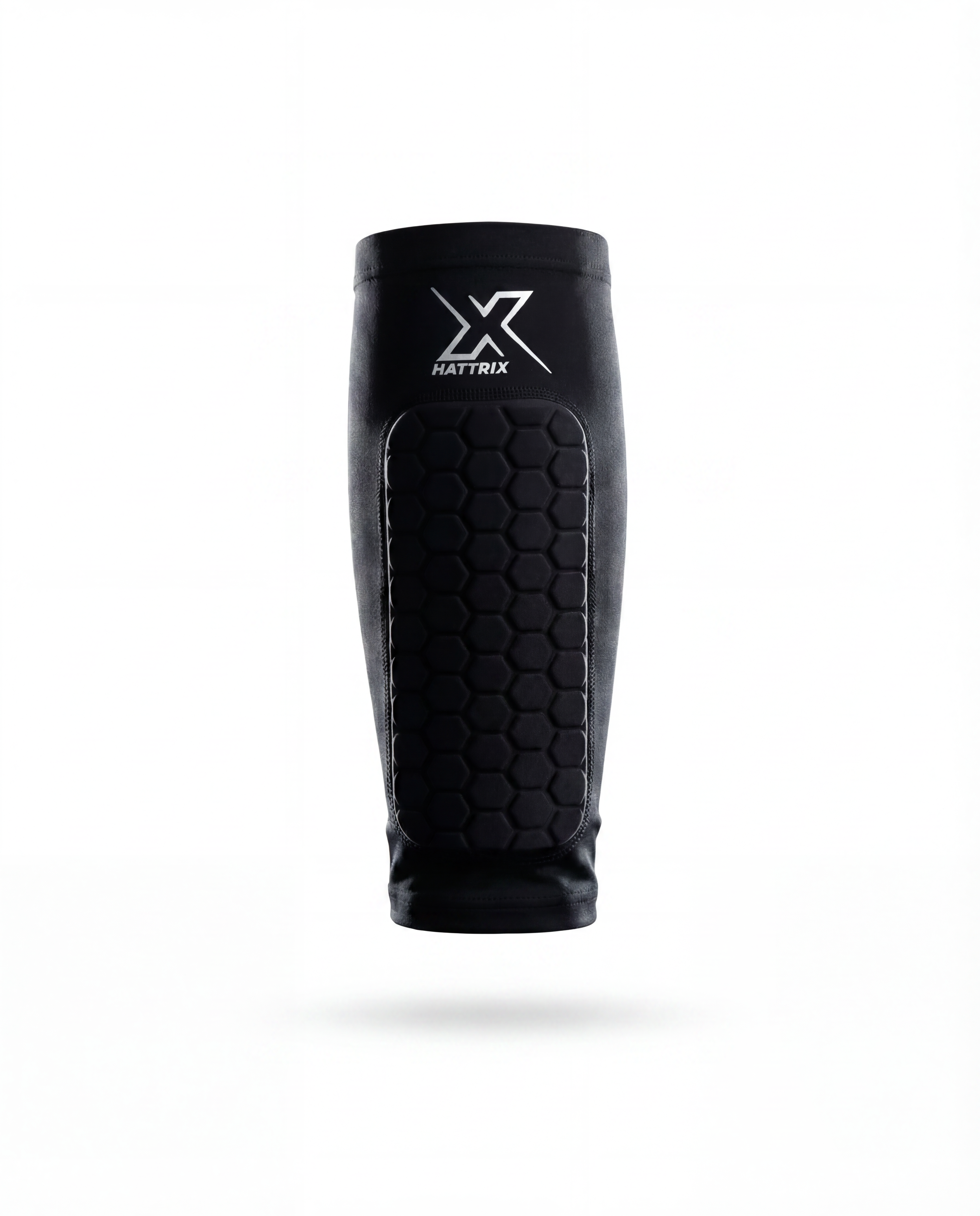 Hattrix  Compression Shin Pads ( Ages 7+ )- Lightweight football protection.