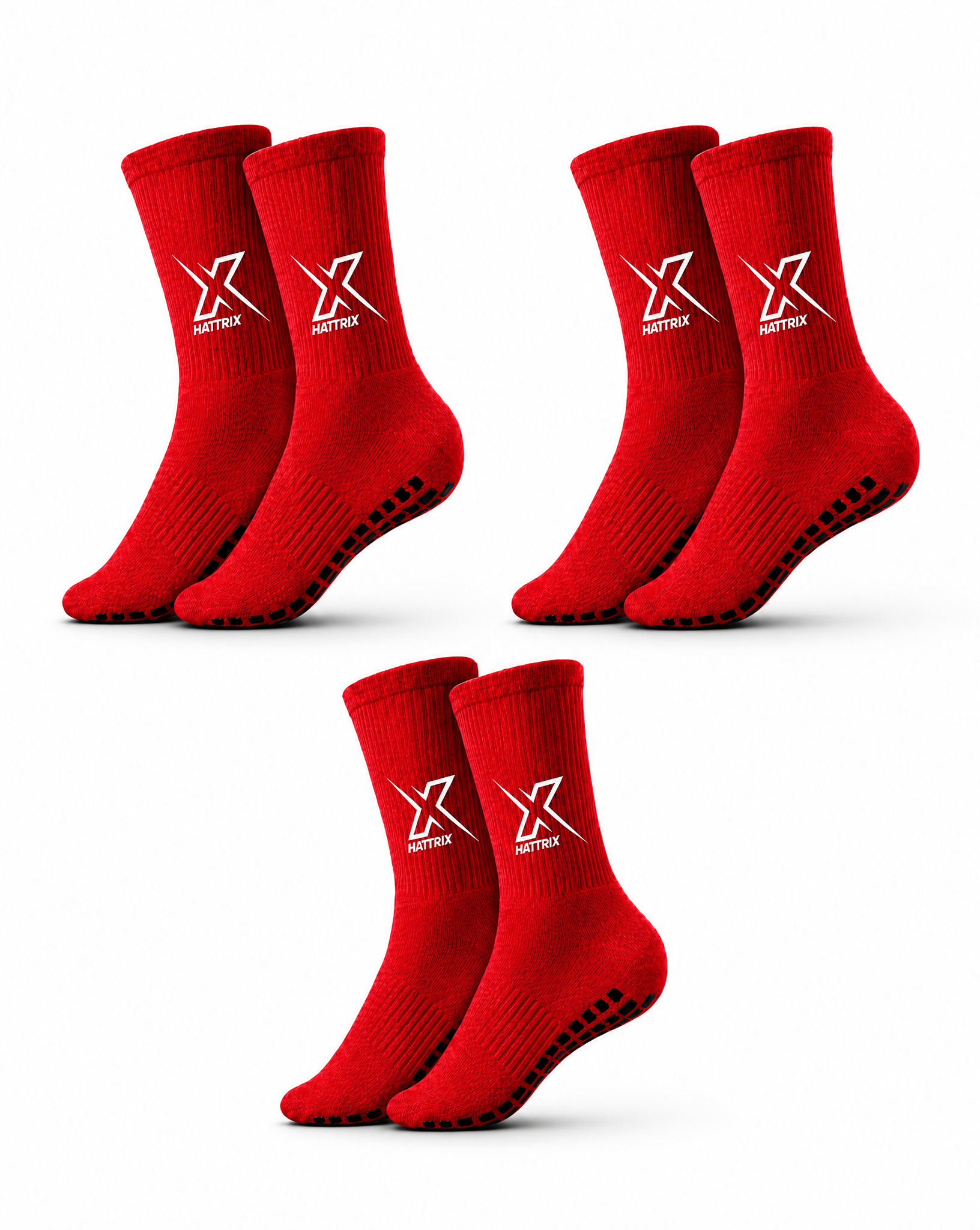 Match-Day Grip Sock Triple Pack - Best Value Bundle