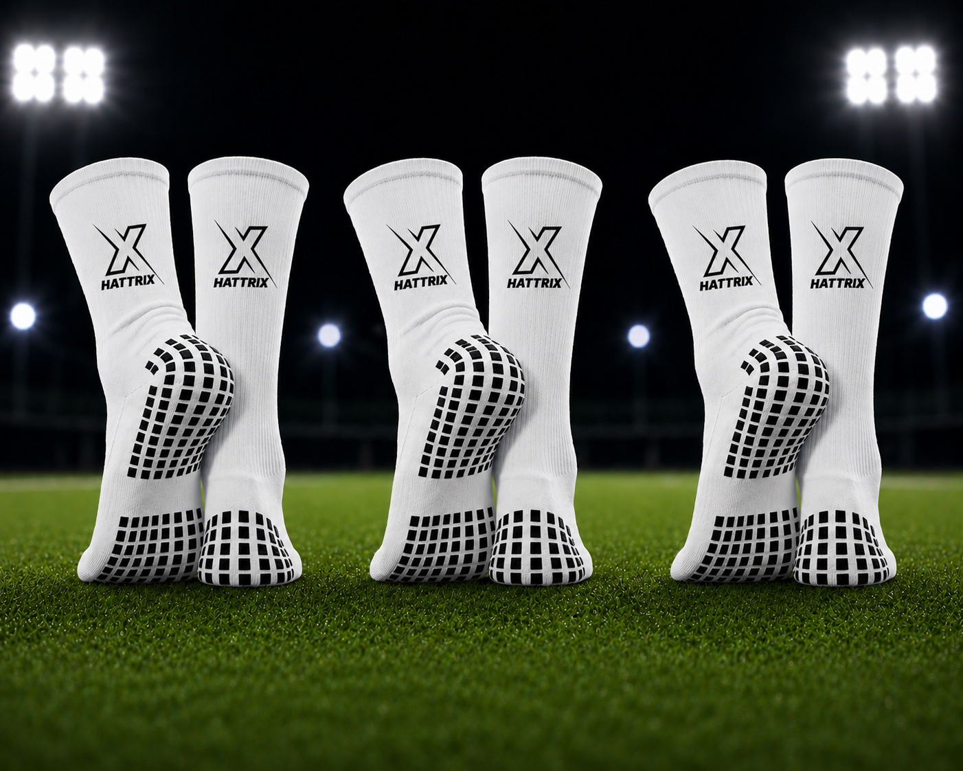 Match-Day Grip Sock Triple Pack - Best Value Bundle